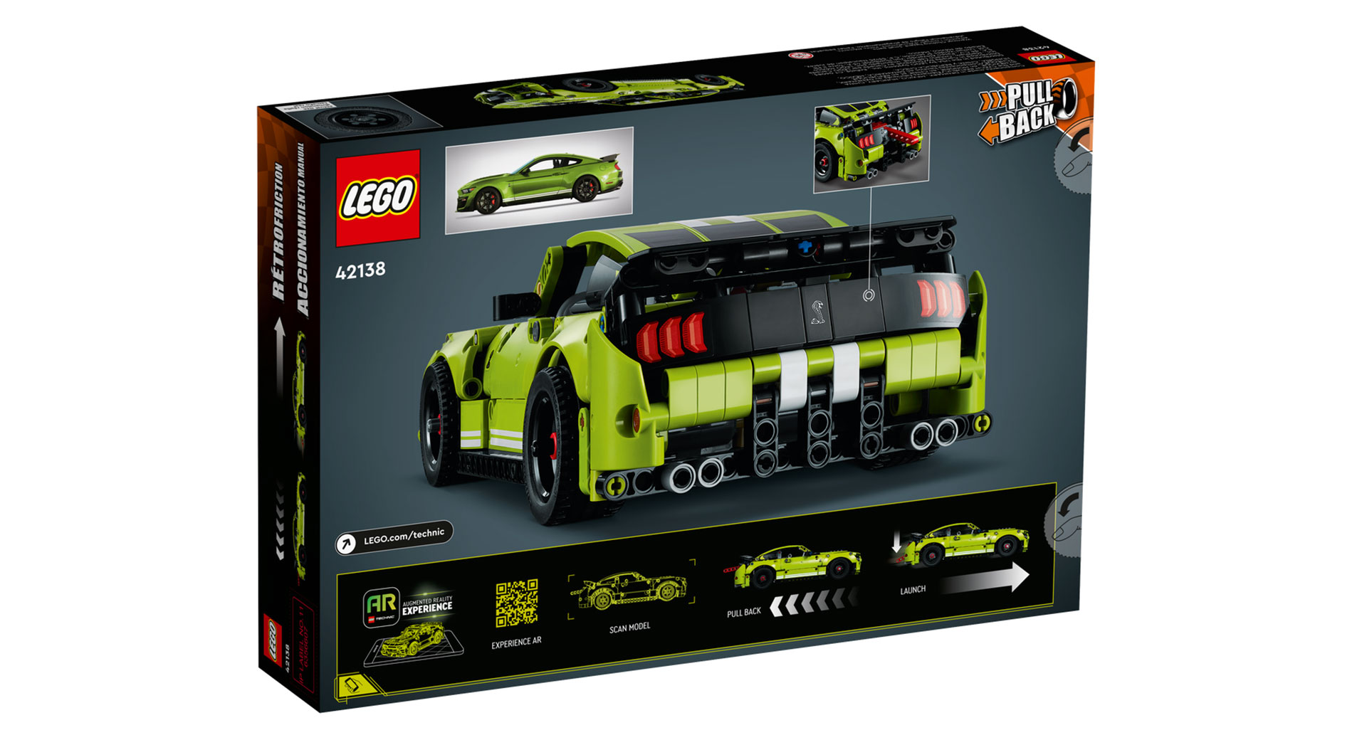 Finally, A Ford Mustang Shelby GT500 We Can All Afford Thanks To Lego Technic