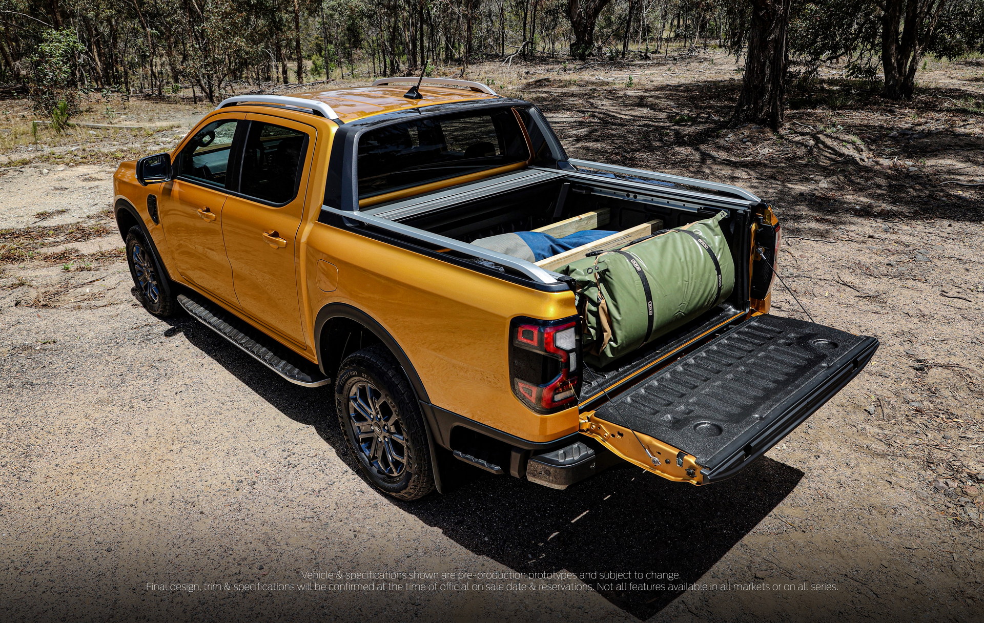 Europe’s Ford Ranger Pickup Shows Off Its Practical Features