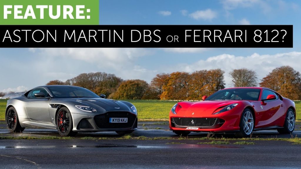  GT Showdown: The Aston Martin DBS Superleggera Takes On The Ferrari 812 Superfast