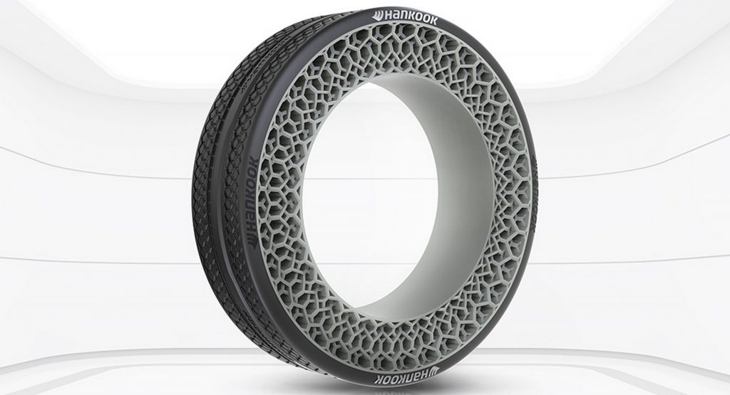 Hankook Develops Airless Tire With Design Inspired By Cell Structure