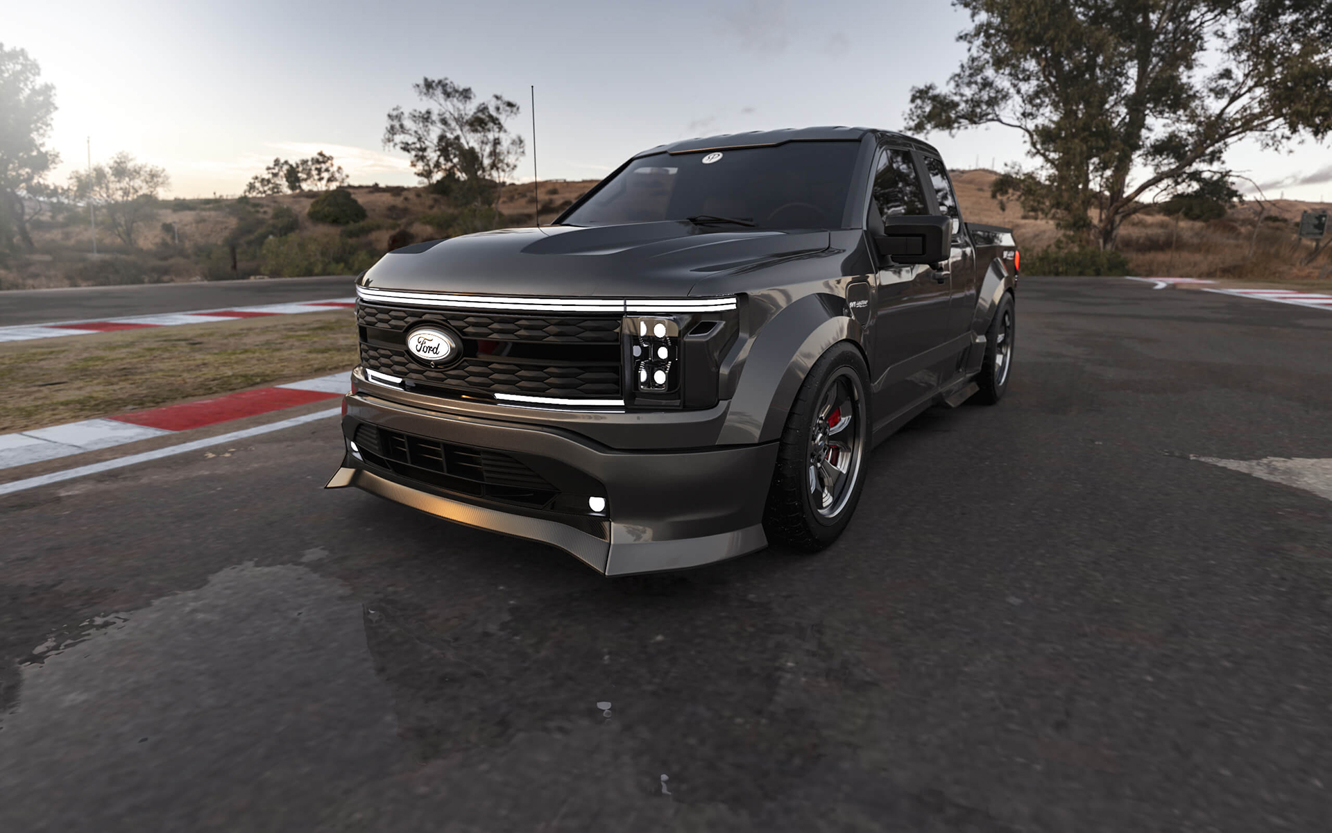 Holley Renders The New Ford F-150 Lightning As A More Faithful Tribute To The Original