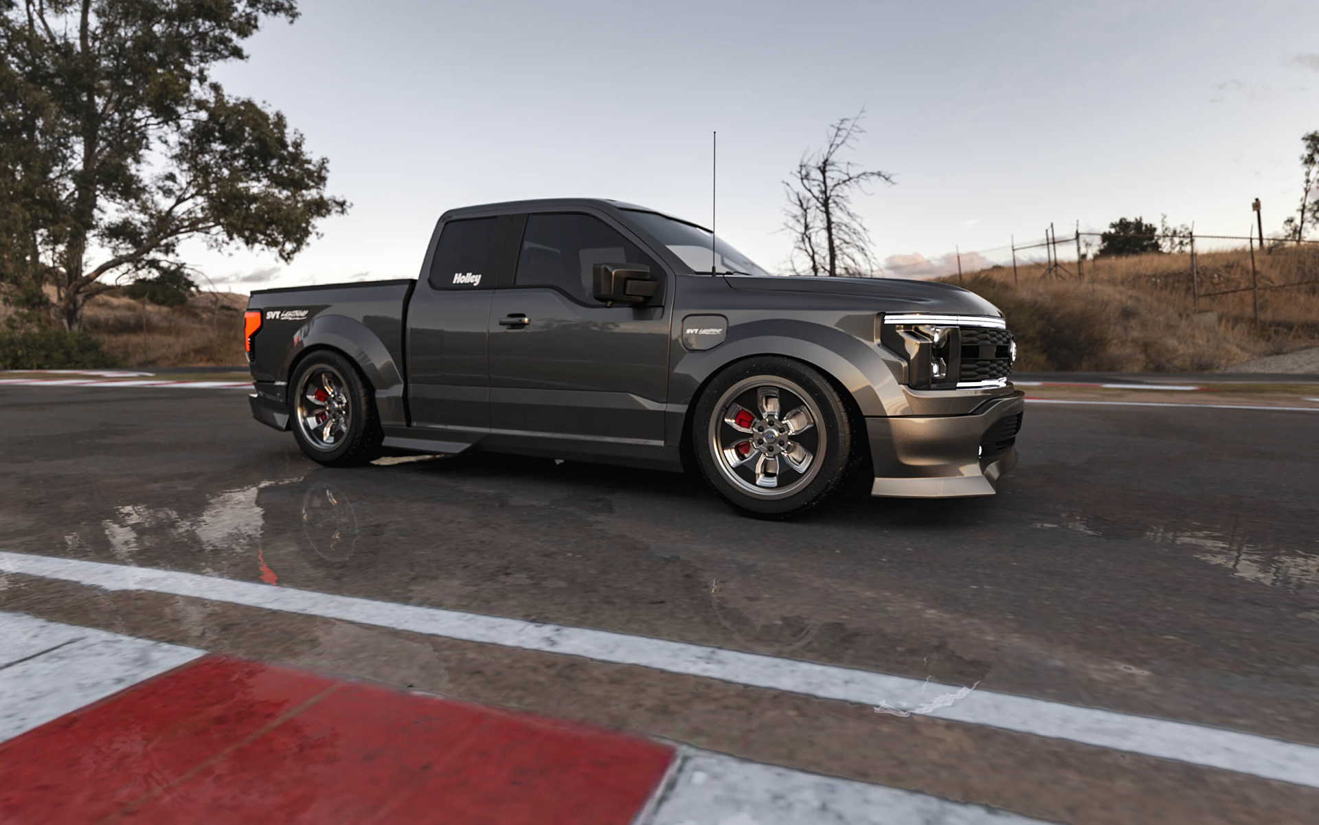 Holley Renders The New Ford F-150 Lightning As A More Faithful Tribute To The Original