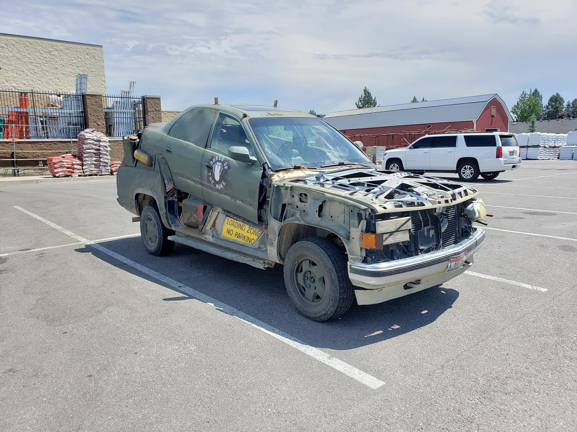 Honda Accord And Chevrolet Suburban Mashup Is Mad Max Material