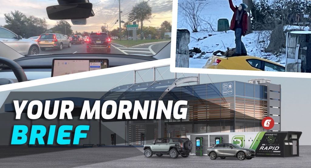 Tesla Autopilot Manslaughter Charges, GM’s Hydrogen Future, And Sinking Selfie: Your Morning Brief