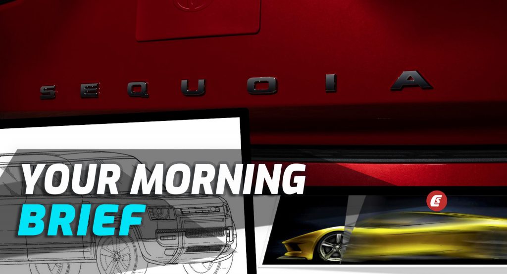  2023 Toyota Sequoia Confirmed For January 25, Defender 130 Leaked, And Saleen Looking For Investors: Your Morning Brief