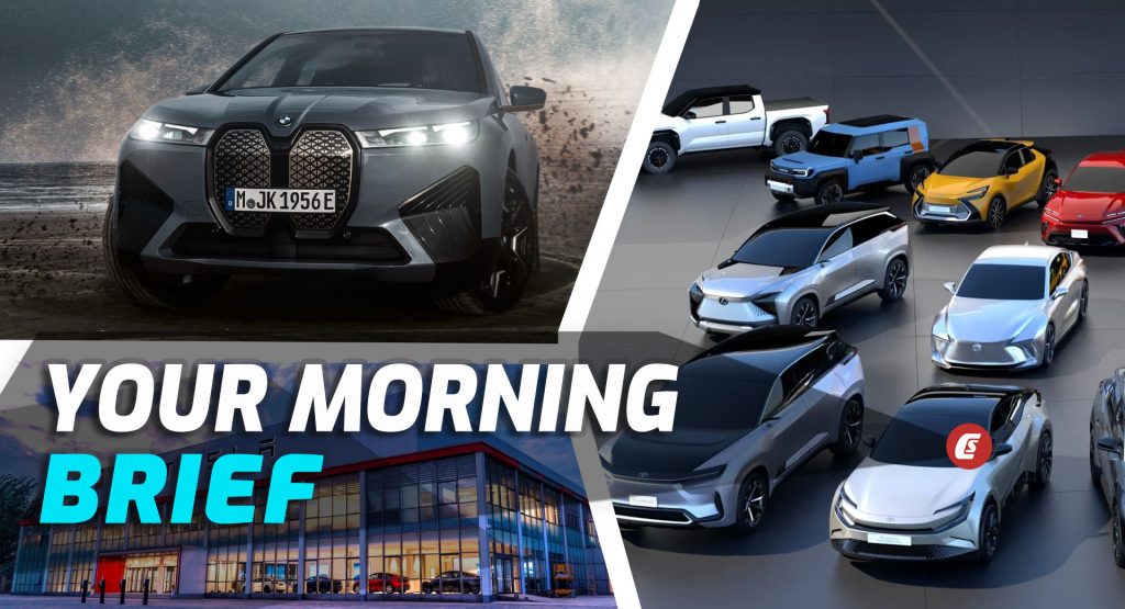  BMW iX M60, Toyota Overtakes GM, And Tesla Under Fire: Your Morning Brief