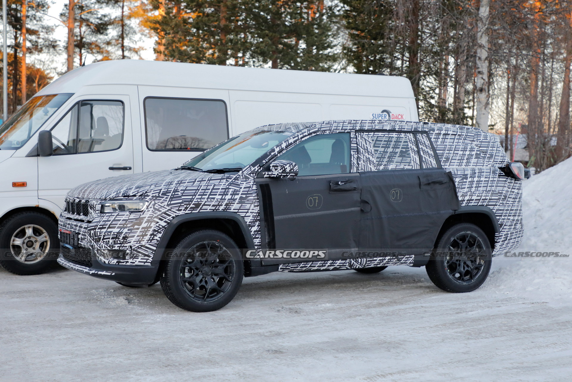 Why Is Jeep Testing Camouflaged Commander Prototypes In Europe?