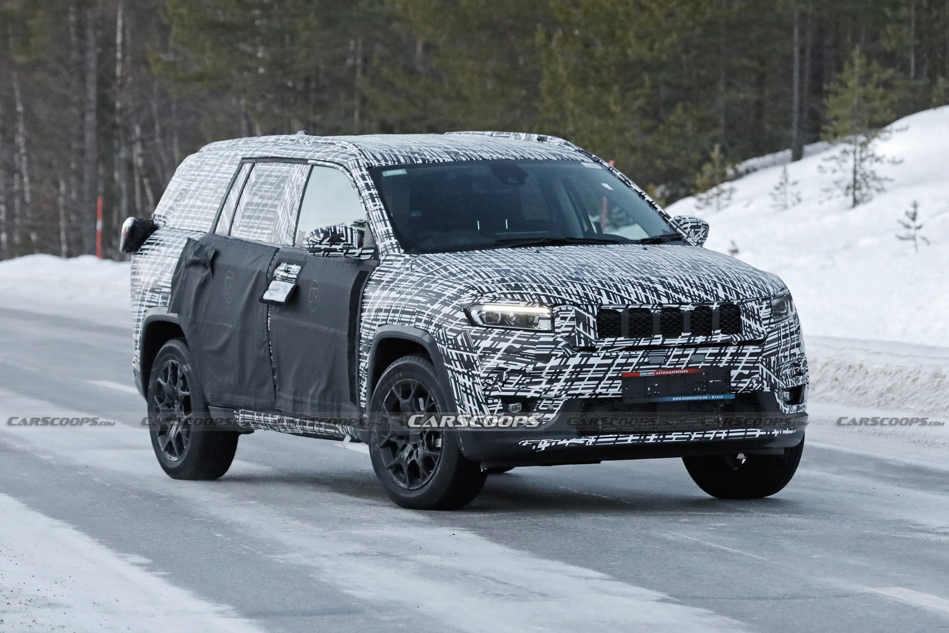 Why Is Jeep Testing Camouflaged Commander Prototypes In Europe?