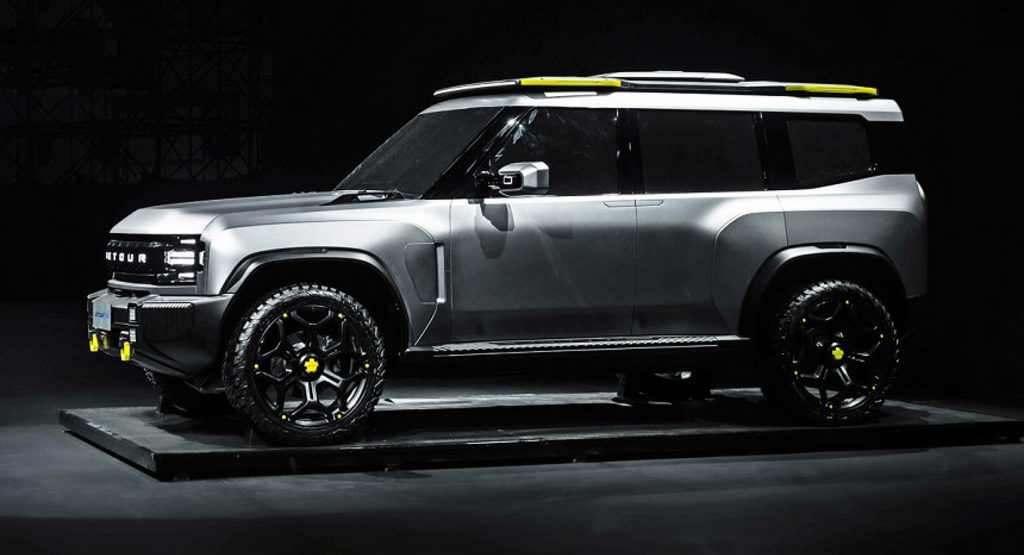  Chery’s Jetour T-X Concept Looks Like A Ford Bronco And Land Rover Defender Mishmash