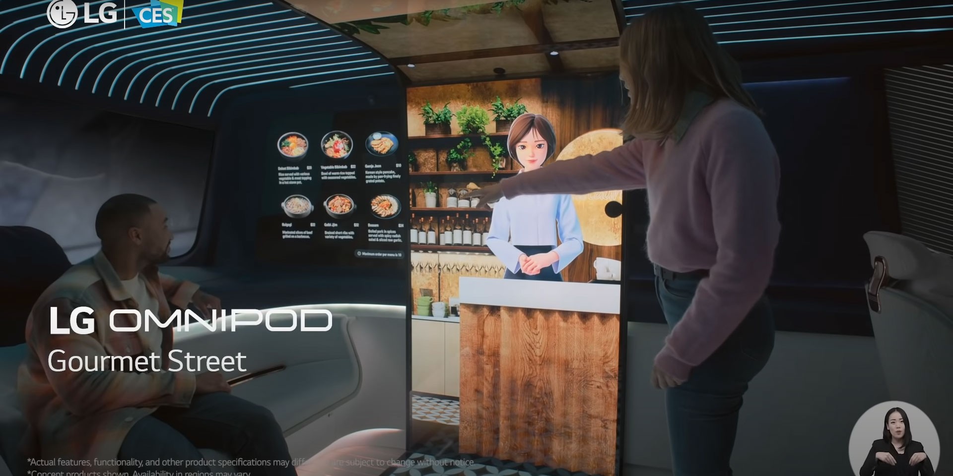 LG Introduces Omnipod Concept And Hints At A Mercedes MBUX Hyperscreen Competitor