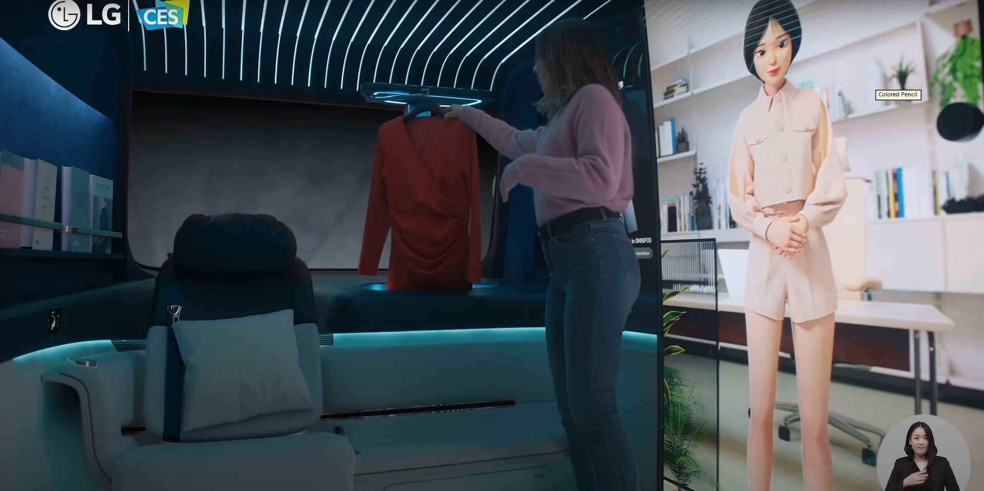 LG Introduces Omnipod Concept And Hints At A Mercedes MBUX Hyperscreen Competitor