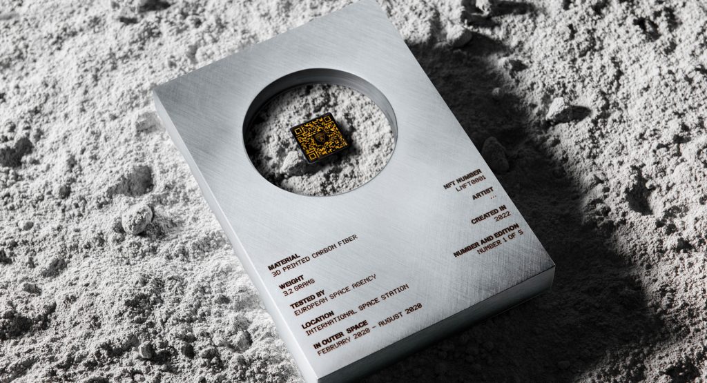 Lamborghini’s Latest Key Is Made From Carbon Fiber, Has Traveled To Space, And Unlocks An NFT