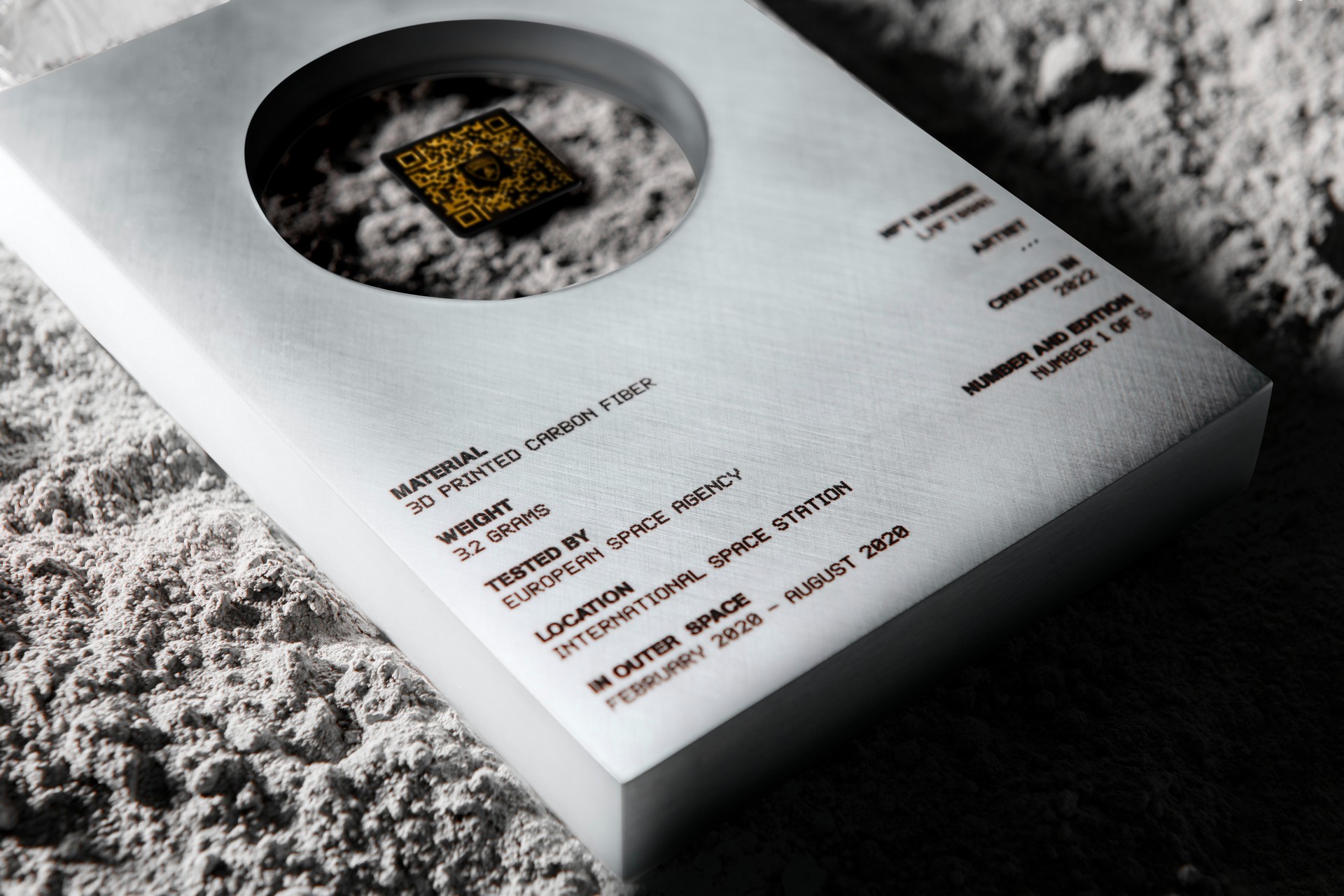 Lamborghini’s Latest Key Is Made From Carbon Fiber, Has Traveled To Space, And Unlocks An NFT