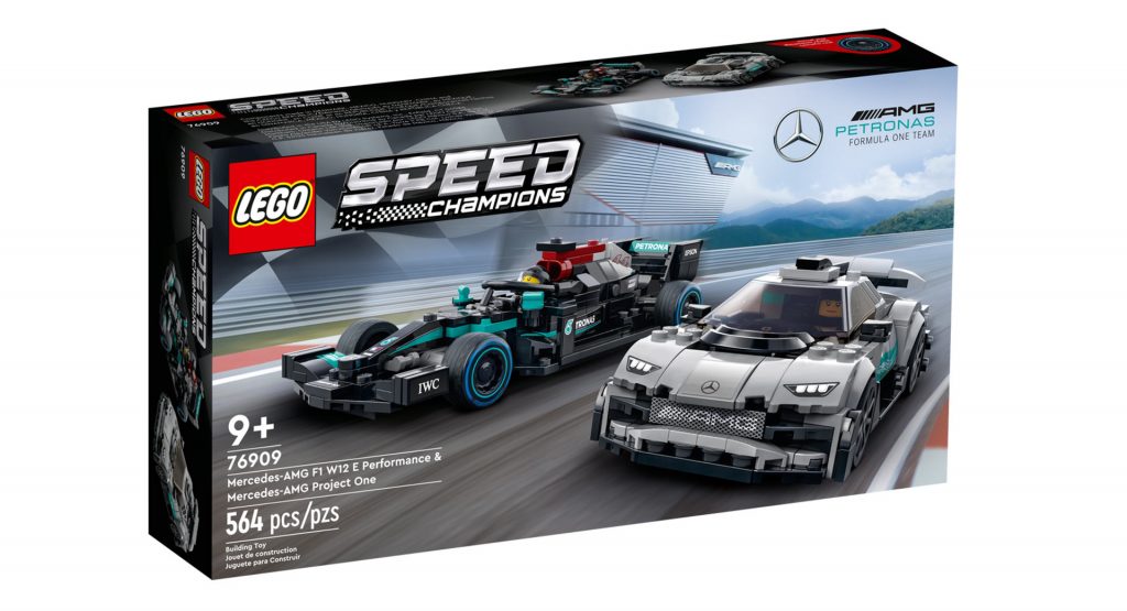 You Can Now Buy A Lego Set With Hamilton’s Mercedes F1 Car And The AMG Project One