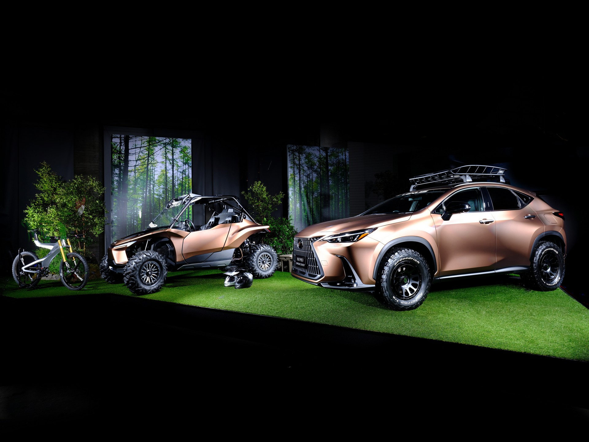 Lexus Unveils Rugged NX PHEV Off-Road And ROV Concepts At Tokyo Auto Salon