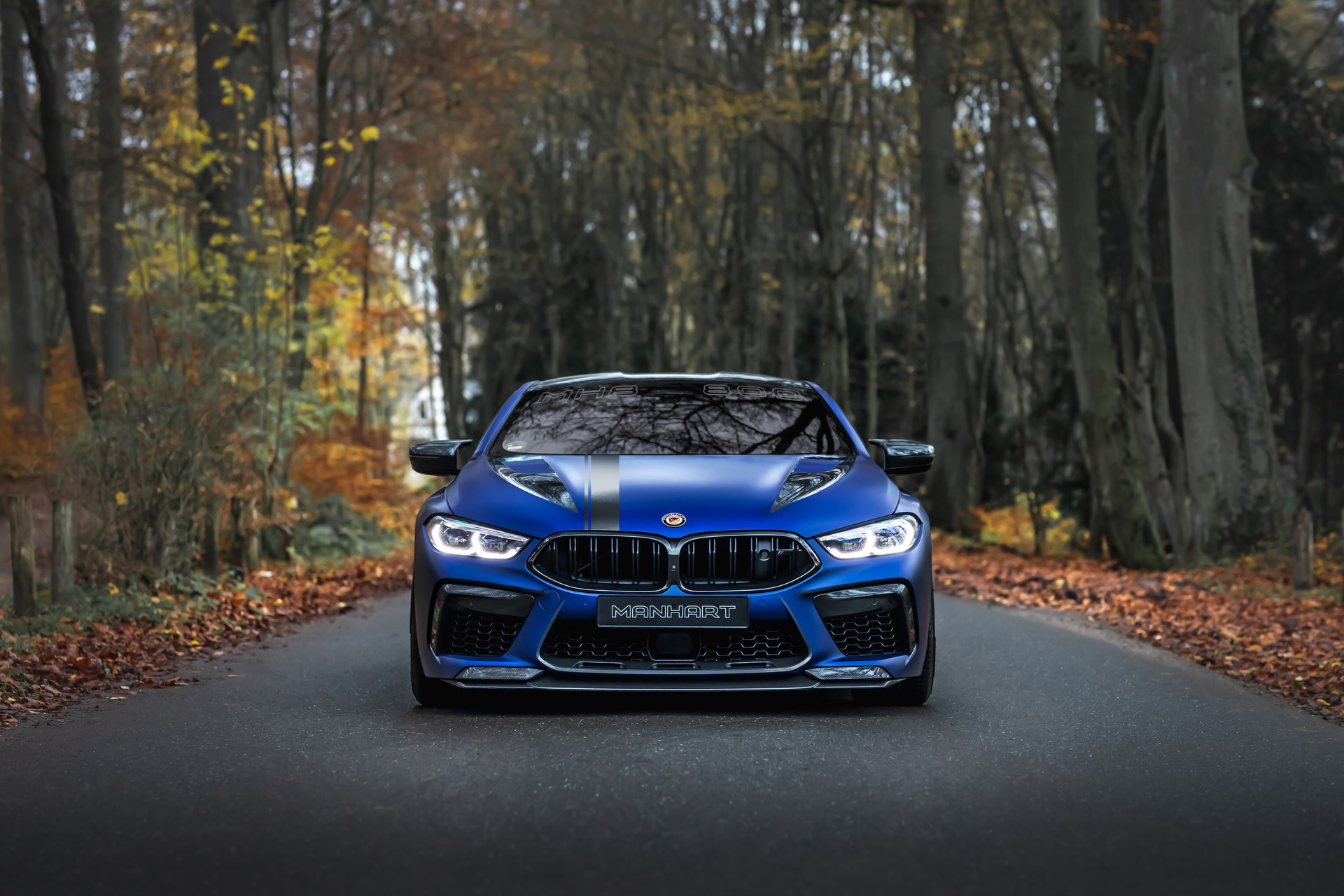 The BMW M8 Competition Pops A Blue Pill From Manhart And Gets 812-HP