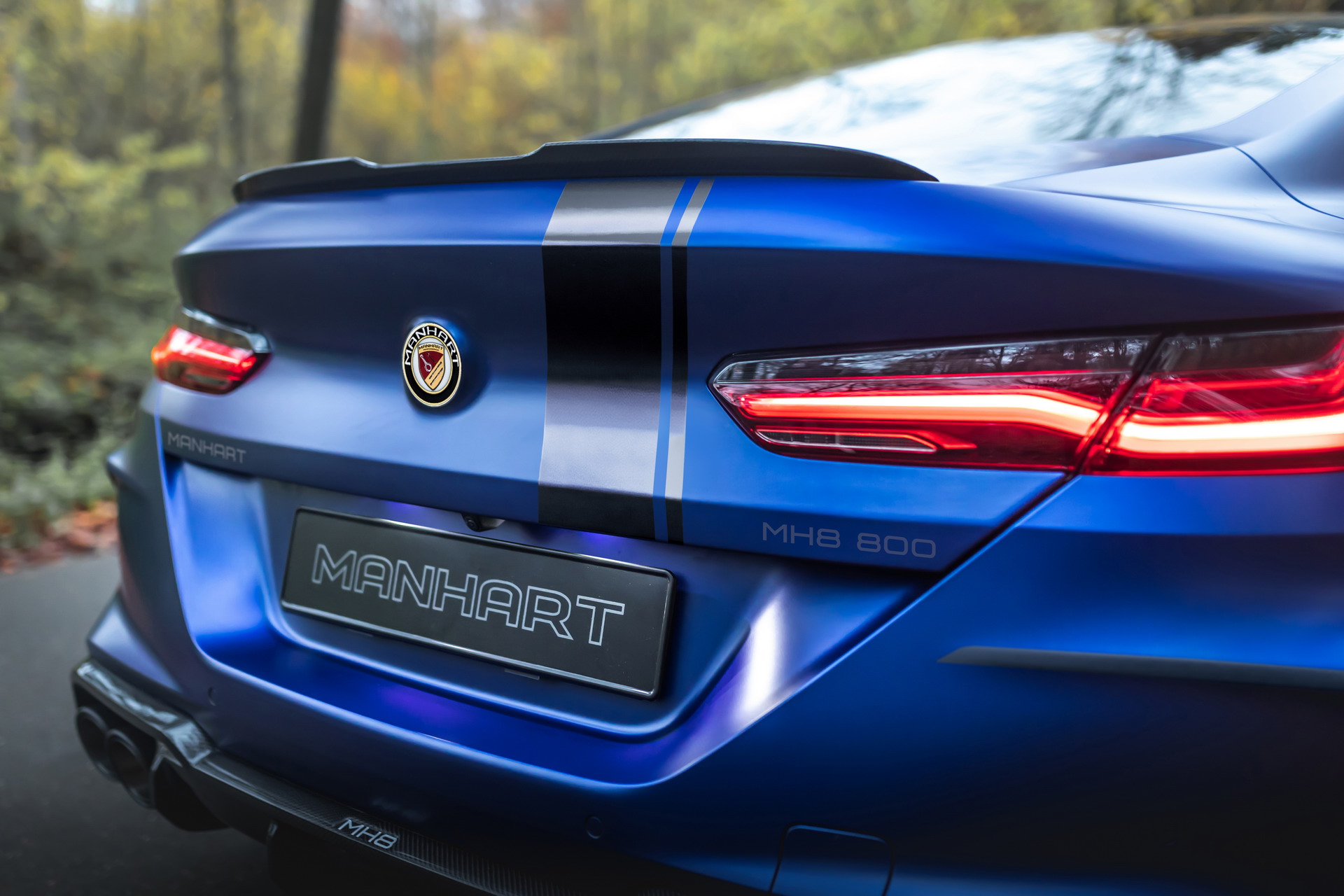 The BMW M8 Competition Pops A Blue Pill From Manhart And Gets 812-HP