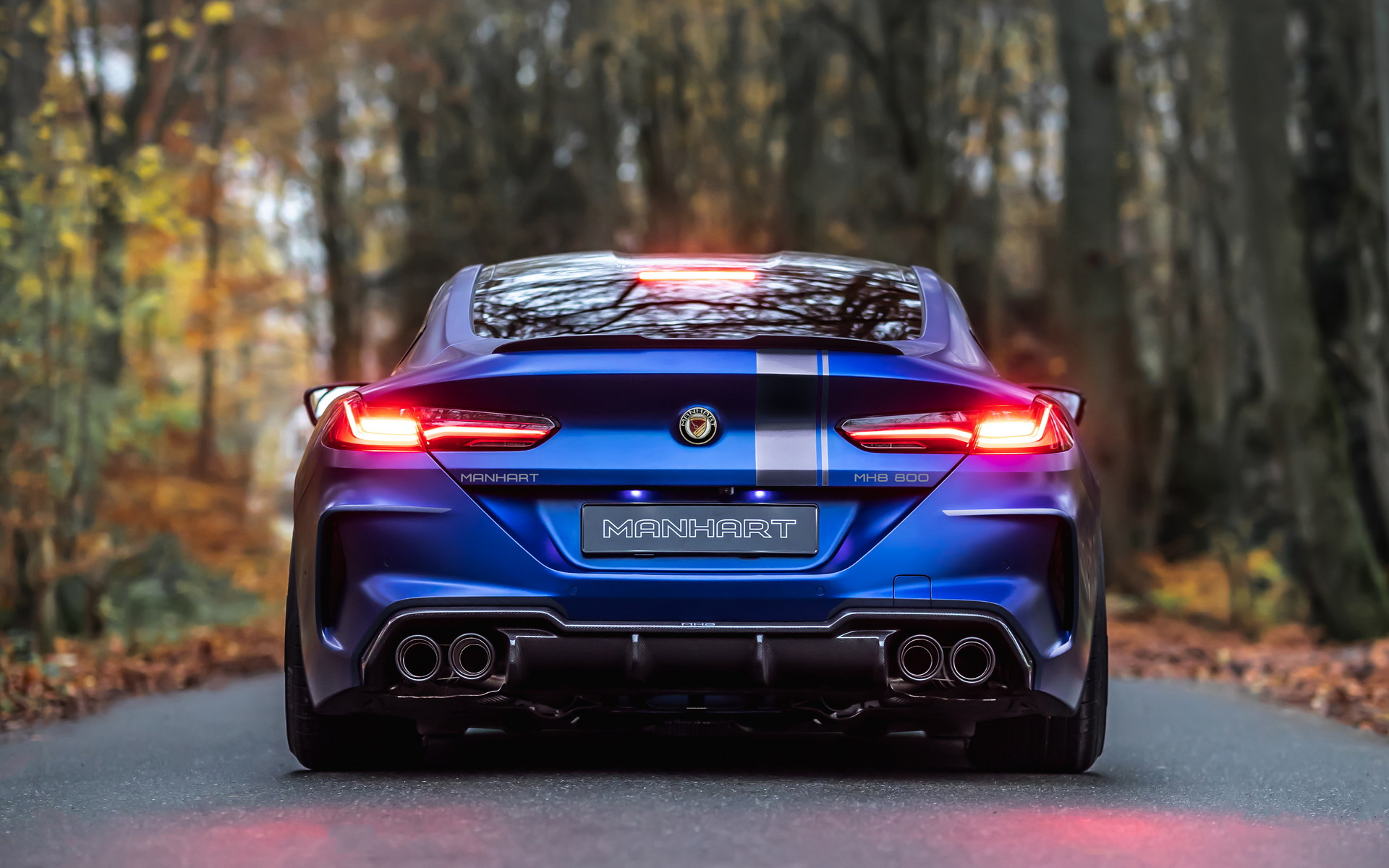 The BMW M8 Competition Pops A Blue Pill From Manhart And Gets 812-HP
