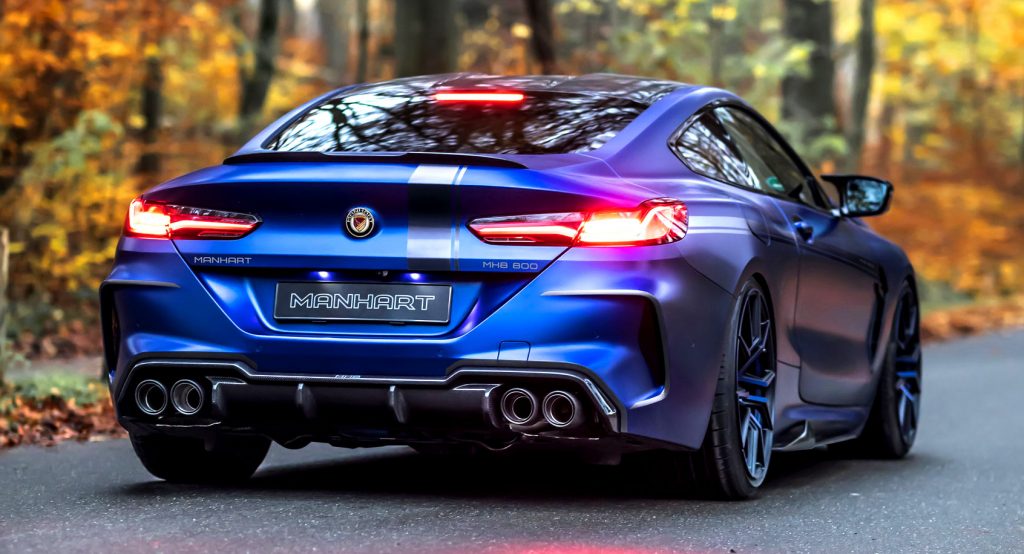  The BMW M8 Competition Pops A Blue Pill From Manhart And Gets 812-HP