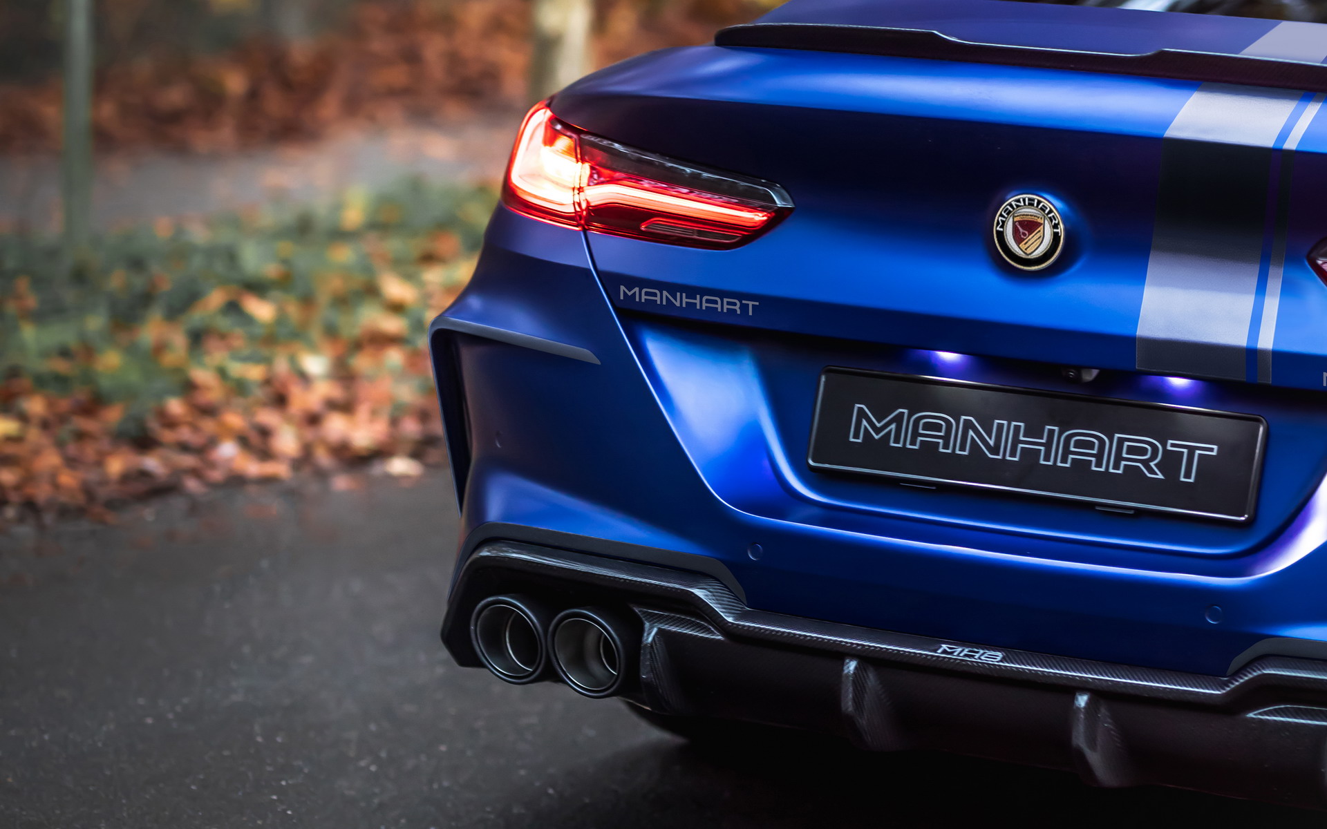 The BMW M8 Competition Pops A Blue Pill From Manhart And Gets 812-HP