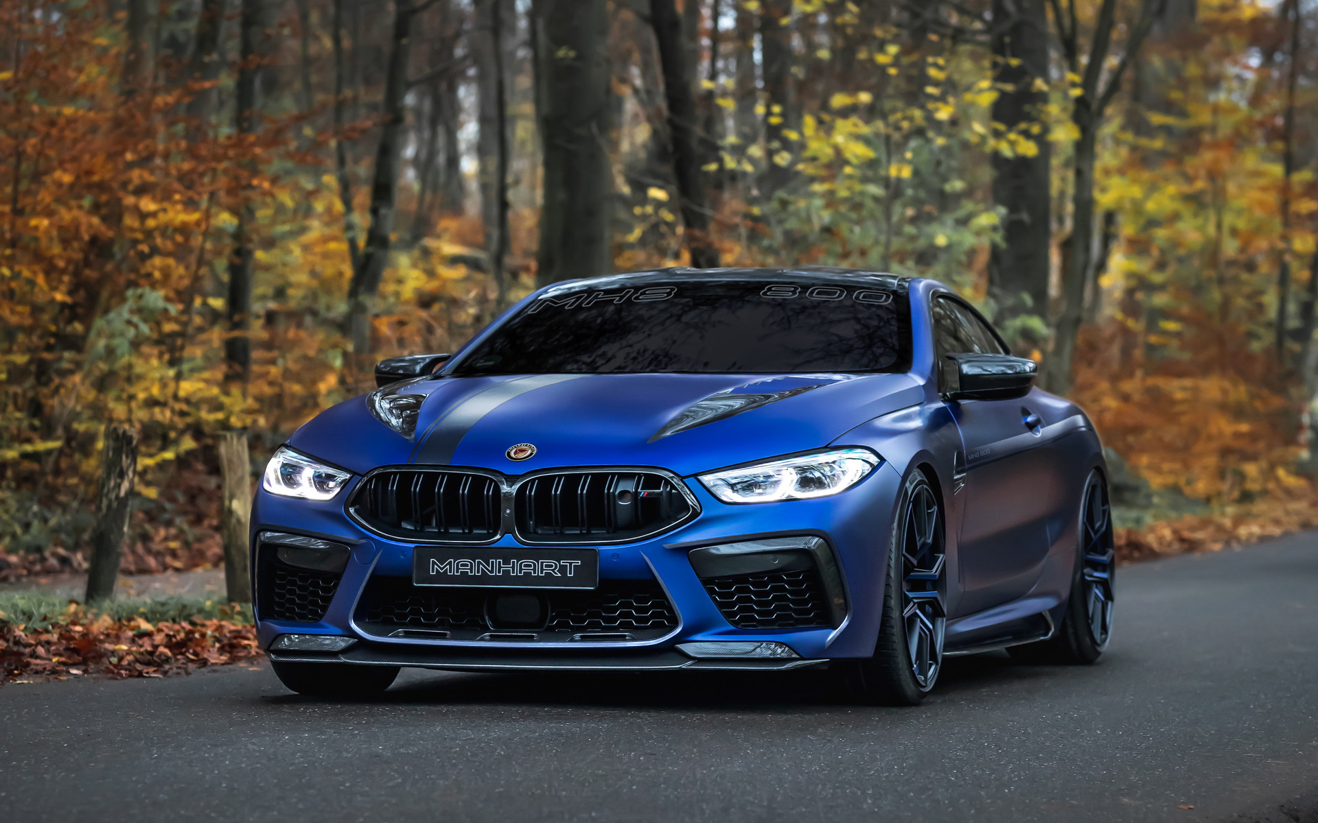The BMW M8 Competition Pops A Blue Pill From Manhart And Gets 812-HP