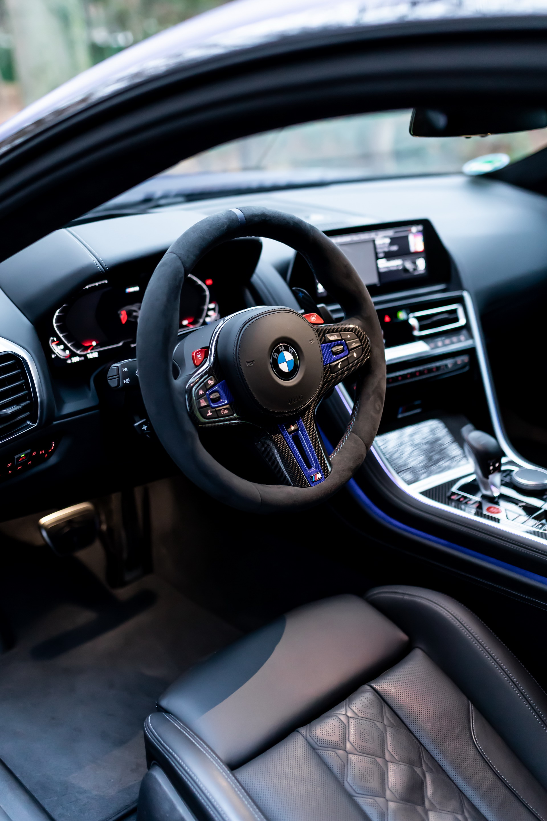 The BMW M8 Competition Pops A Blue Pill From Manhart And Gets 812-HP