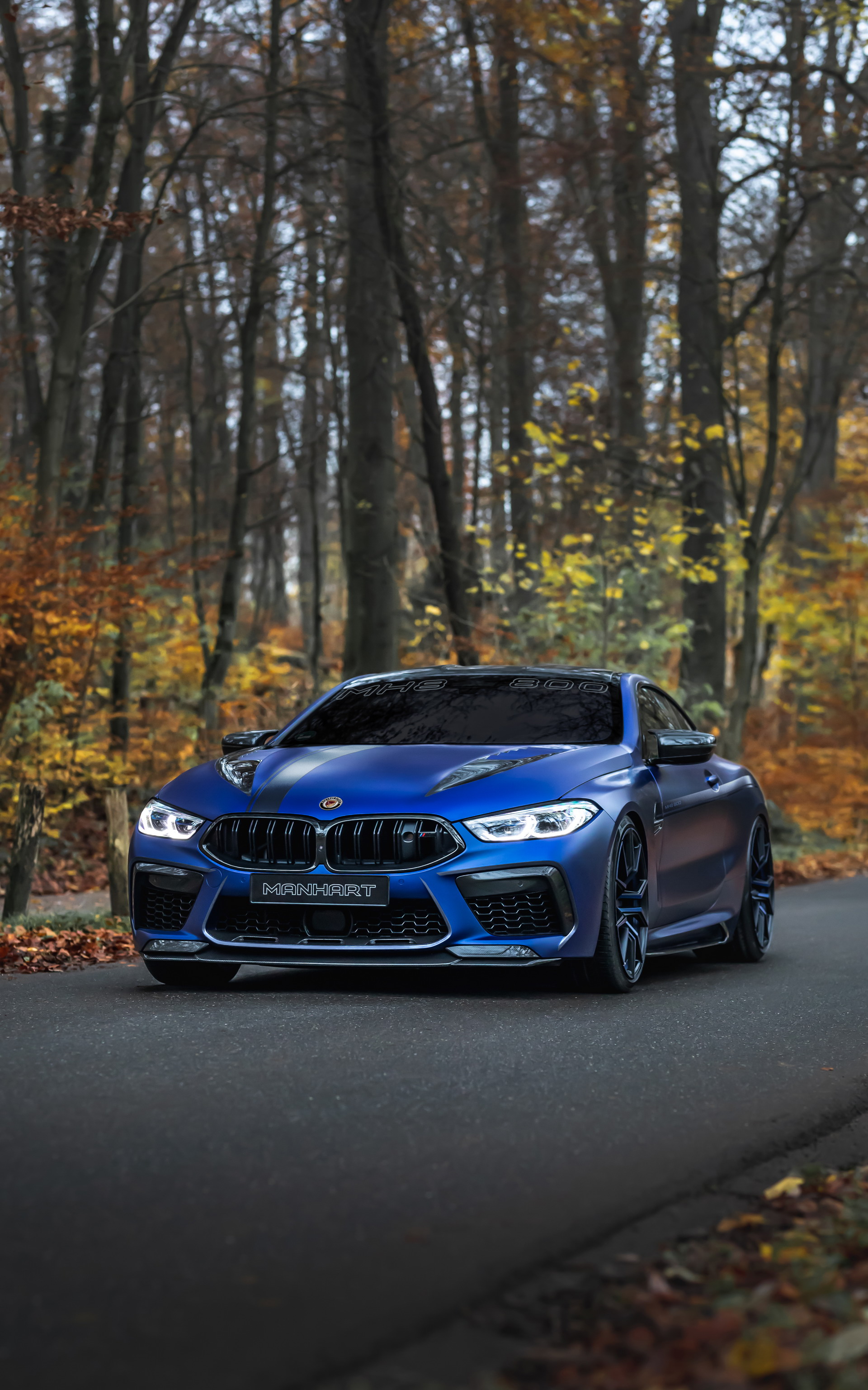 The BMW M8 Competition Pops A Blue Pill From Manhart And Gets 812-HP
