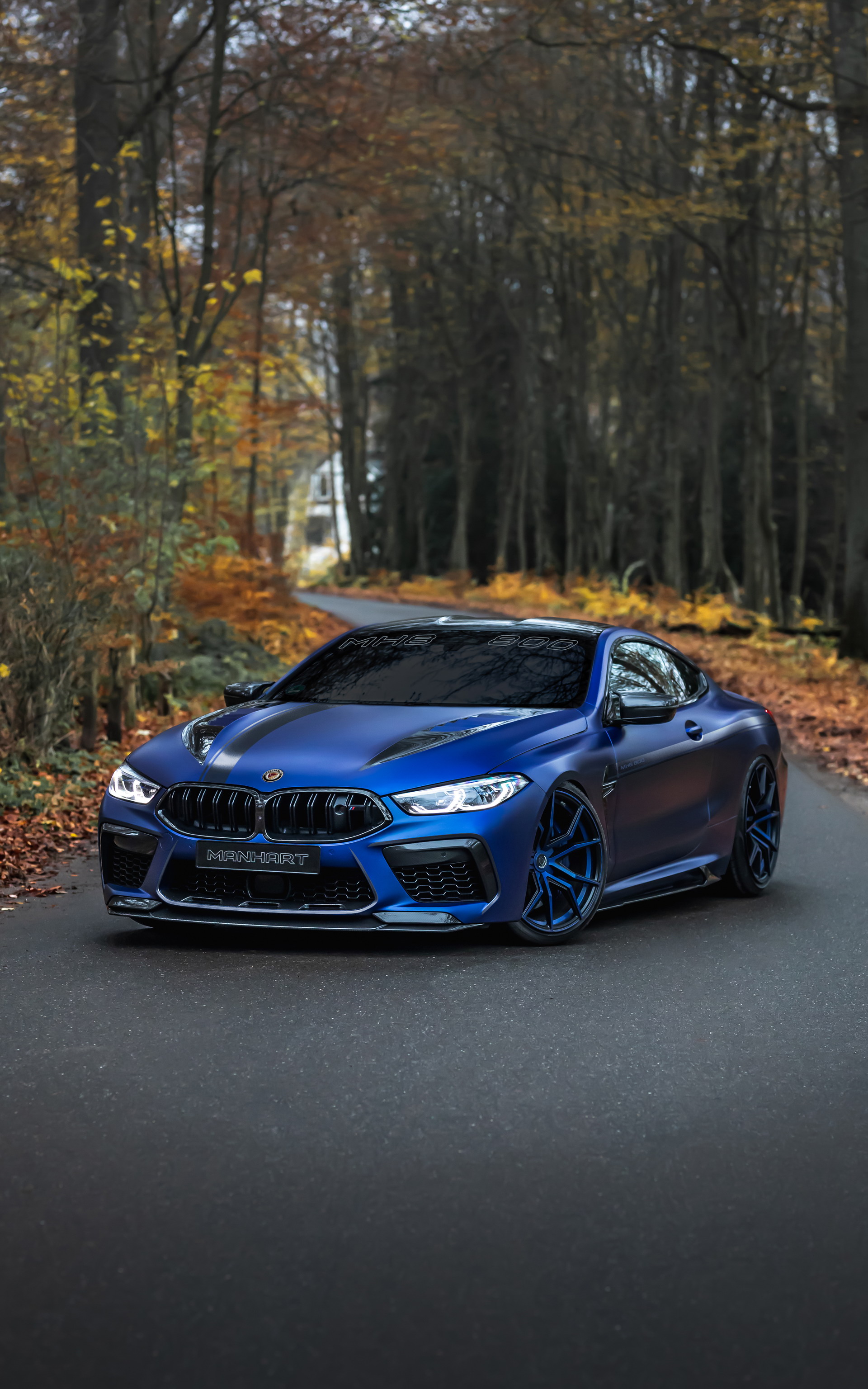 The BMW M8 Competition Pops A Blue Pill From Manhart And Gets 812-HP