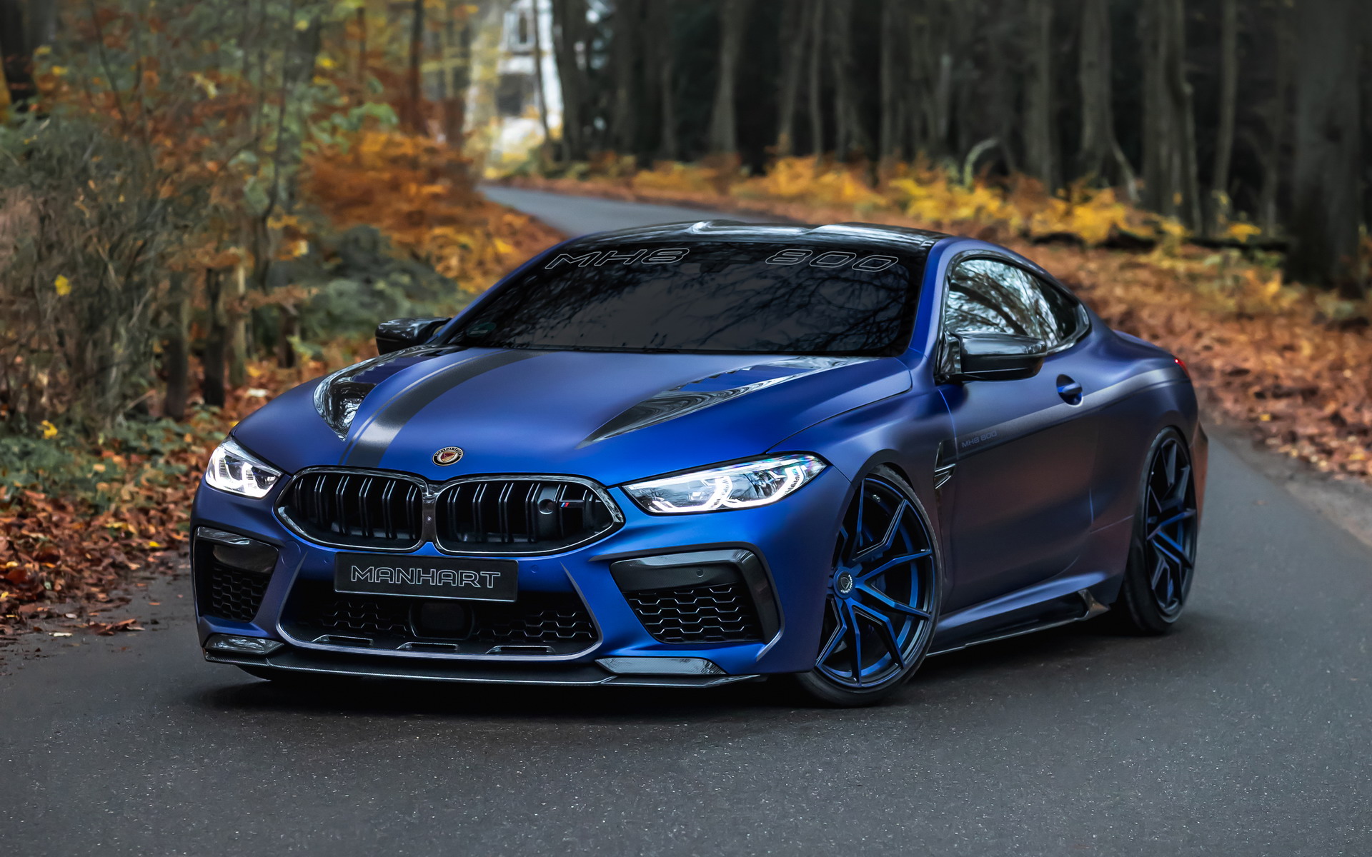 The BMW M8 Competition Pops A Blue Pill From Manhart And Gets 812-HP
