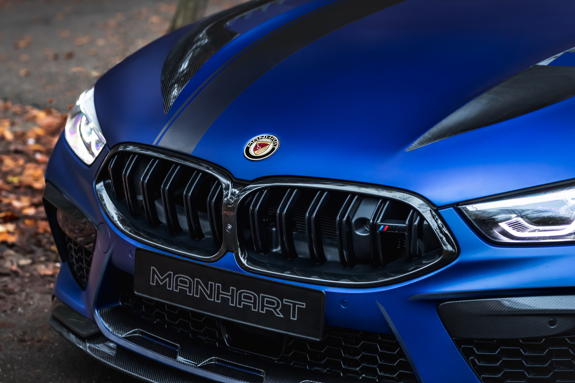 The BMW M8 Competition Pops A Blue Pill From Manhart And Gets 812-HP
