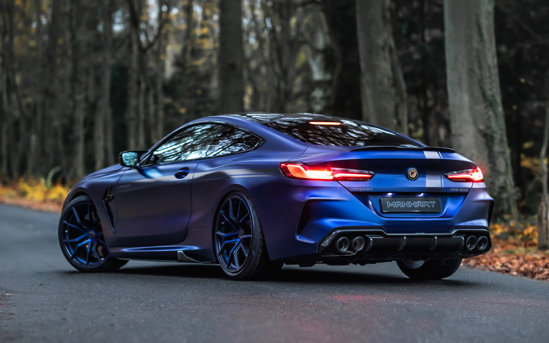 The BMW M8 Competition Pops A Blue Pill From Manhart And Gets 812-HP
