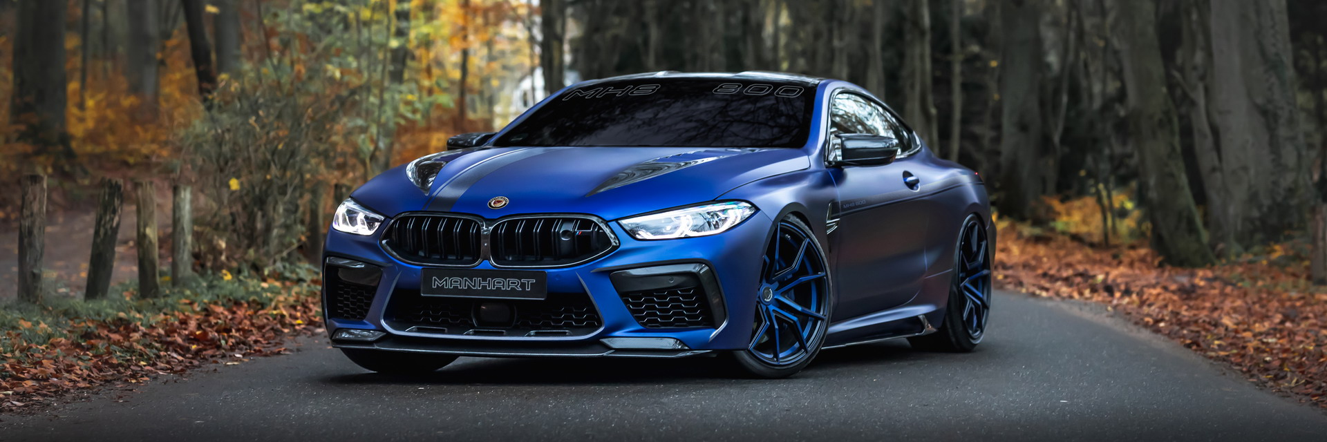 The BMW M8 Competition Pops A Blue Pill From Manhart And Gets 812-HP