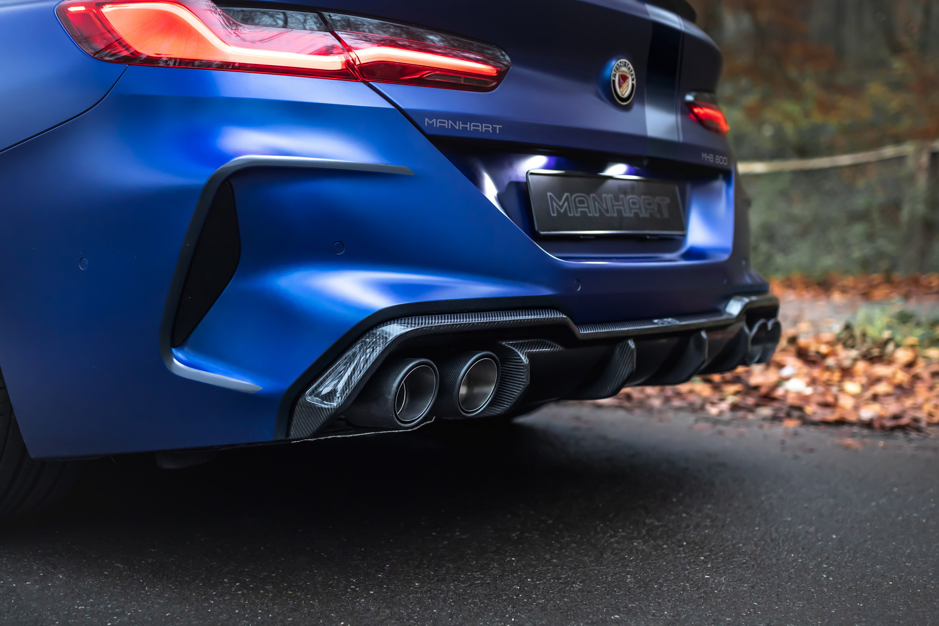 The BMW M8 Competition Pops A Blue Pill From Manhart And Gets 812-HP