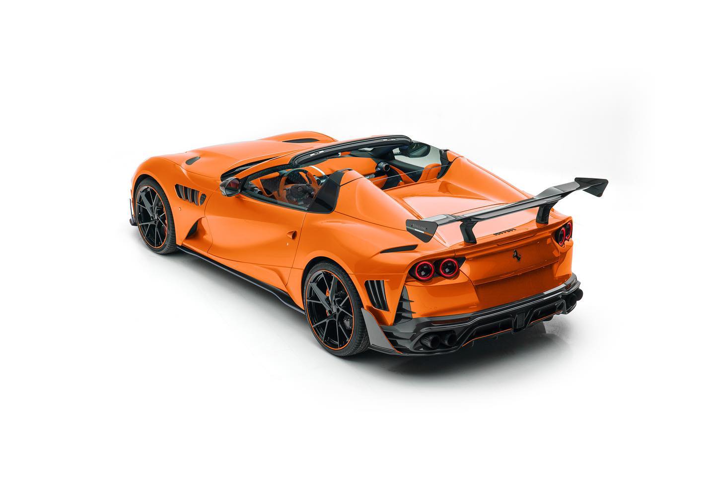 Mansory’s Very Orange Ferrari 812 Stallone GTS Is Built To Shock You