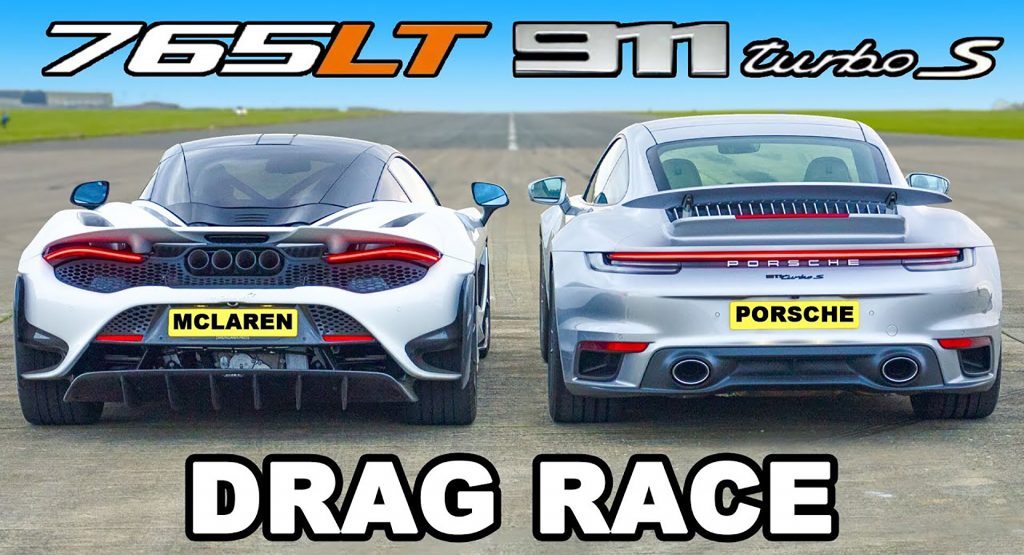 Porsche 911 Turbo S Wants To Knock McLaren 765LT Off Its Perch