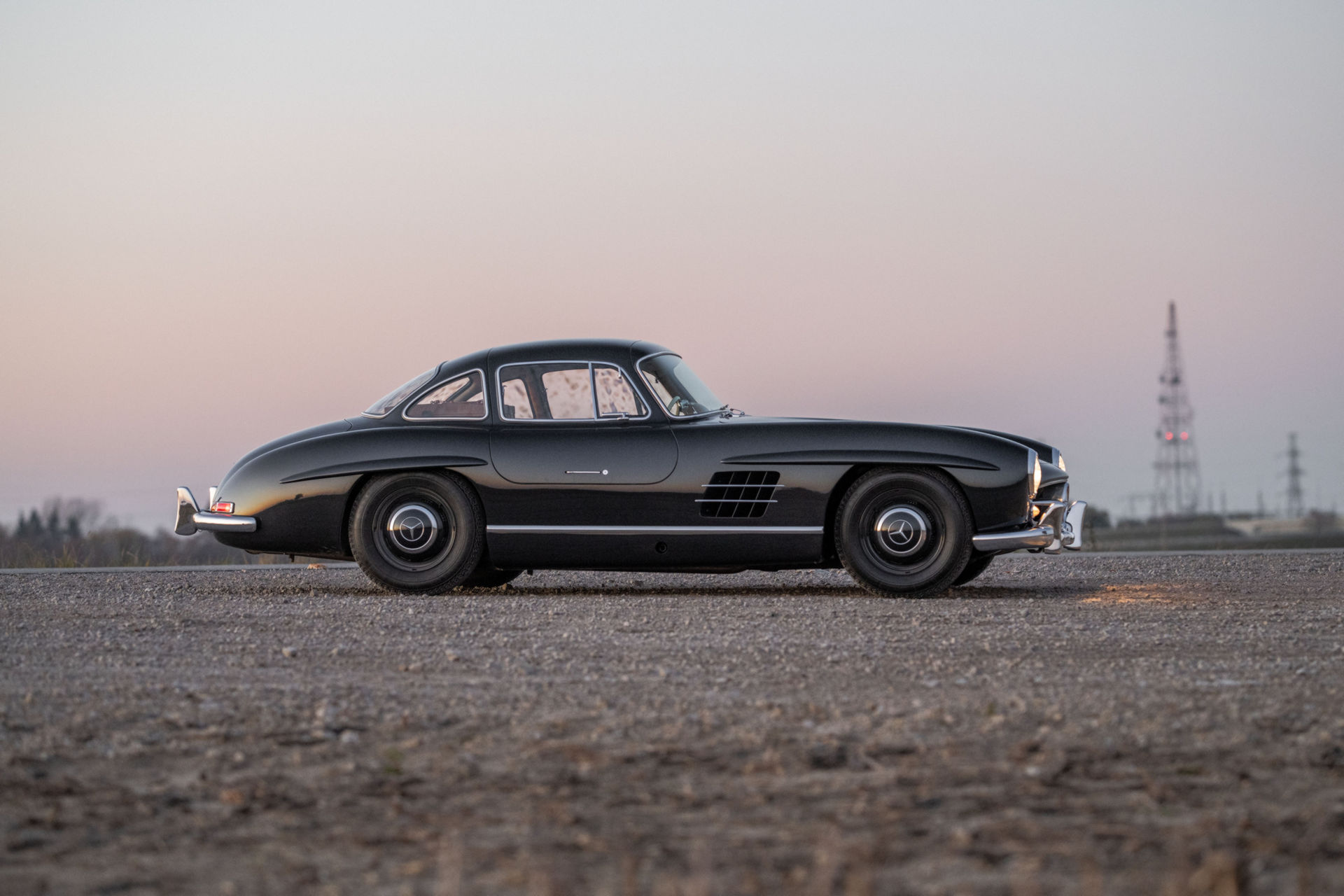 One Of Two 1955 Mercedes-Benz 300 SL Gullwings In “Dunkelgrau” Dark Grey Could Go For $1.65M