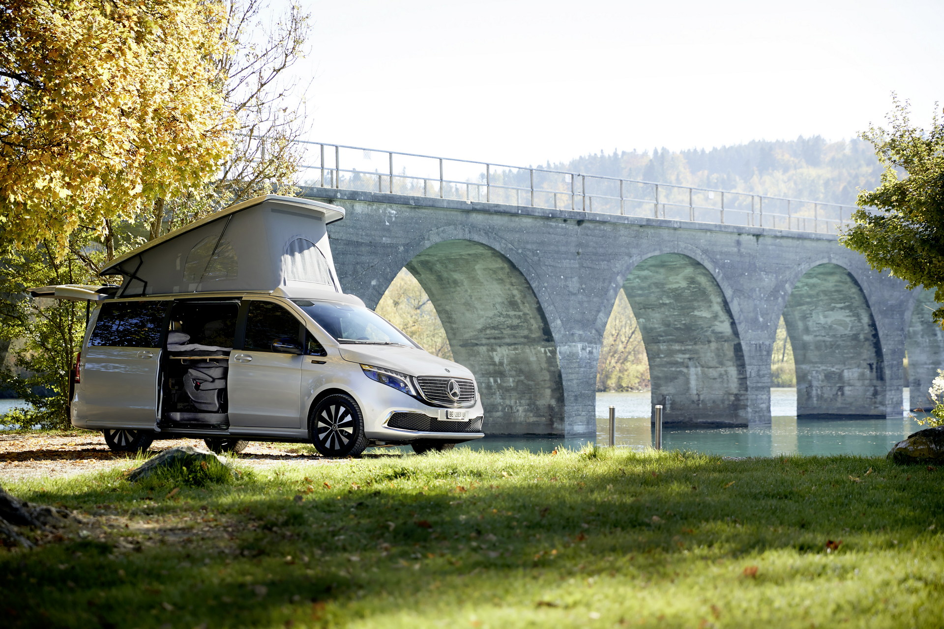 Mercedes-Benz Unveils EQV-Based EV Camper With Up To 225 Miles Of Range