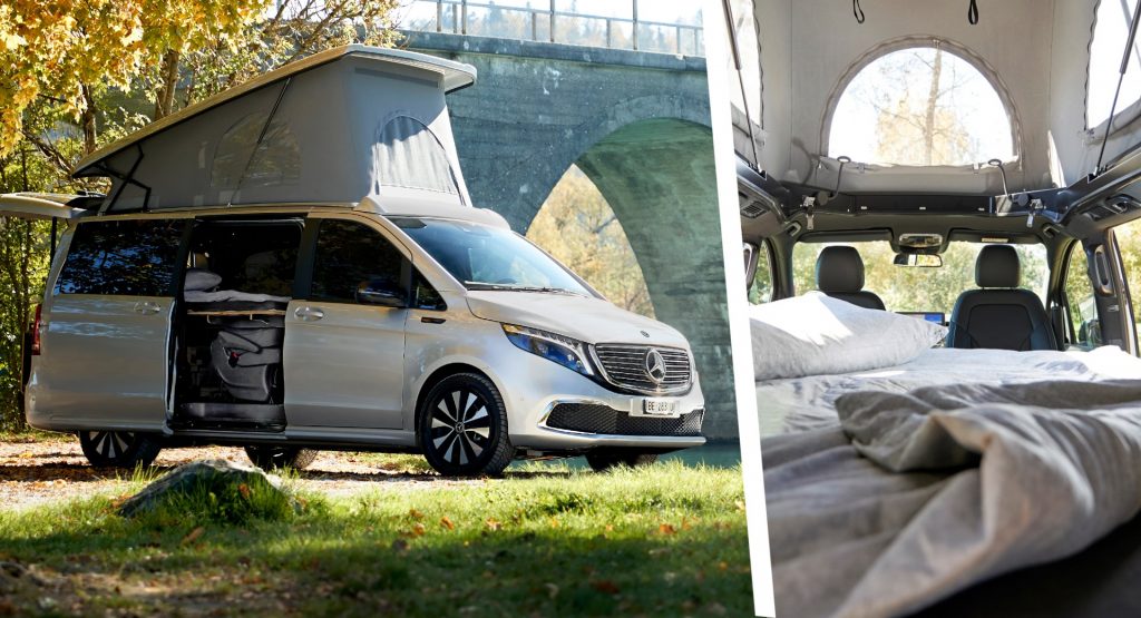  Mercedes-Benz Unveils EQV-Based EV Camper With Up To 225 Miles Of Range