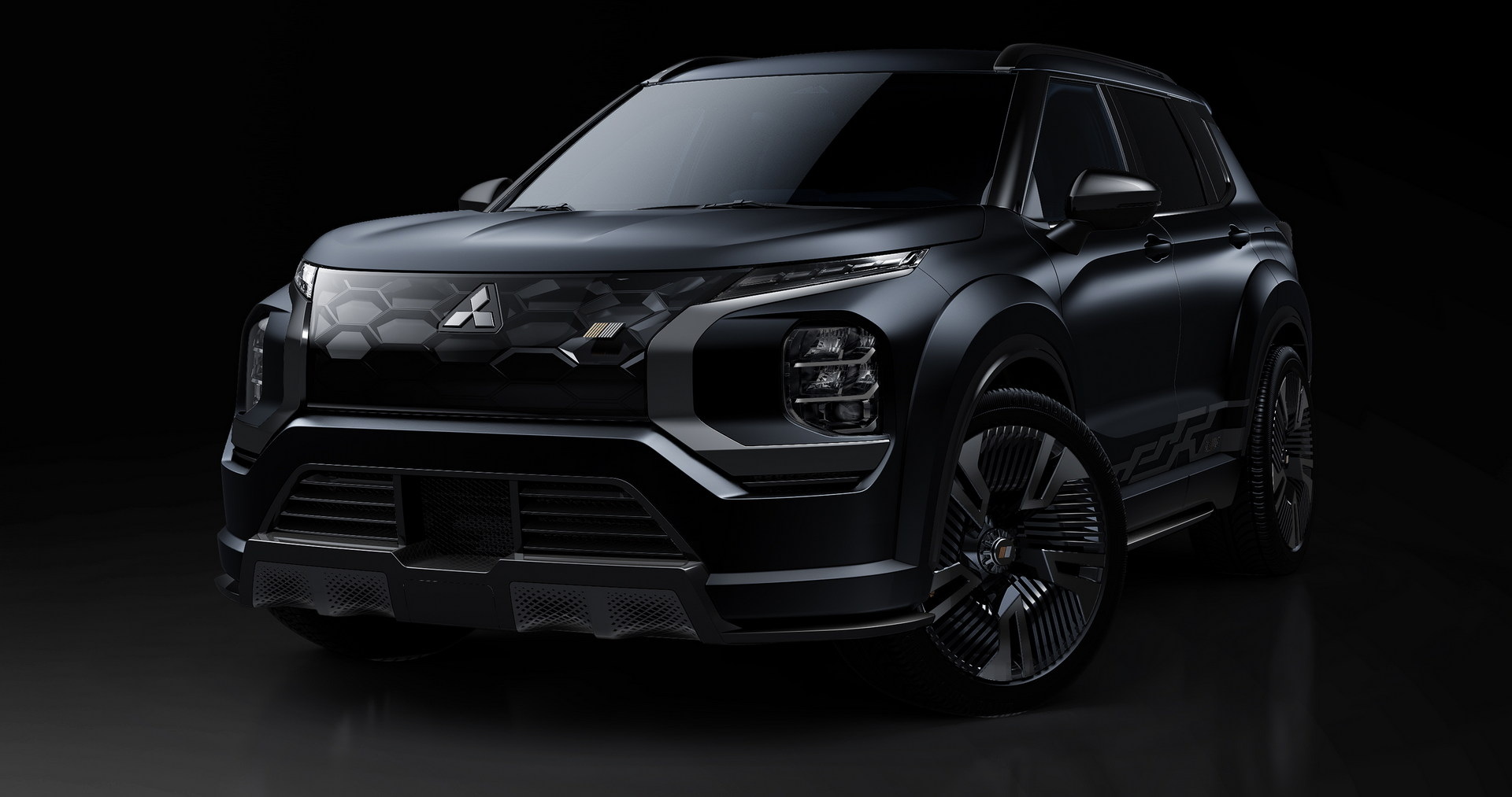 Mitsubishi Vision Ralliart Concept Is An Outlander PHEV On Steroids