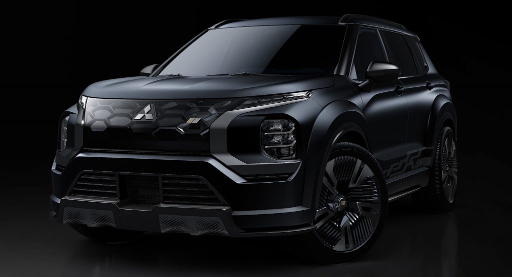  Mitsubishi Vision Ralliart Concept Is An Outlander PHEV On Steroids