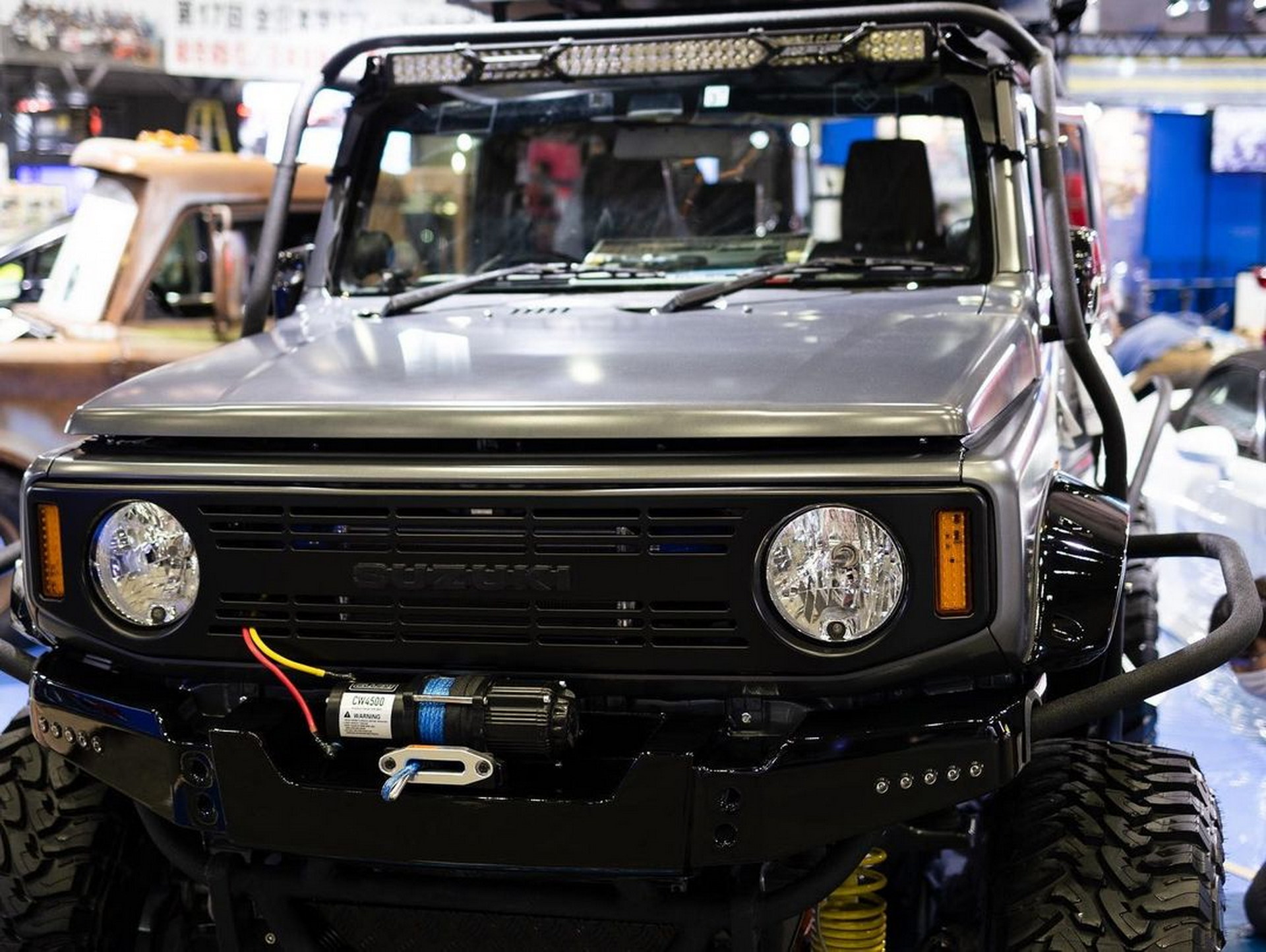 Japanese Students Built A Lifted Five-Door Suzuki Jimny Called “Mountain God”
