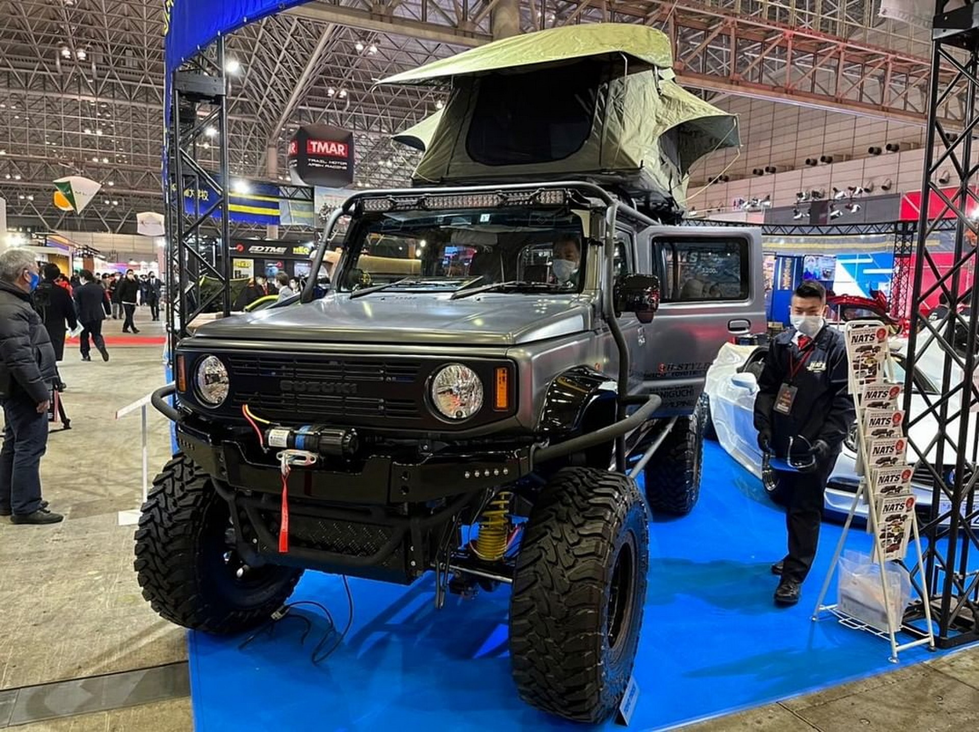Japanese Students Built A Lifted Five-Door Suzuki Jimny Called “Mountain God”