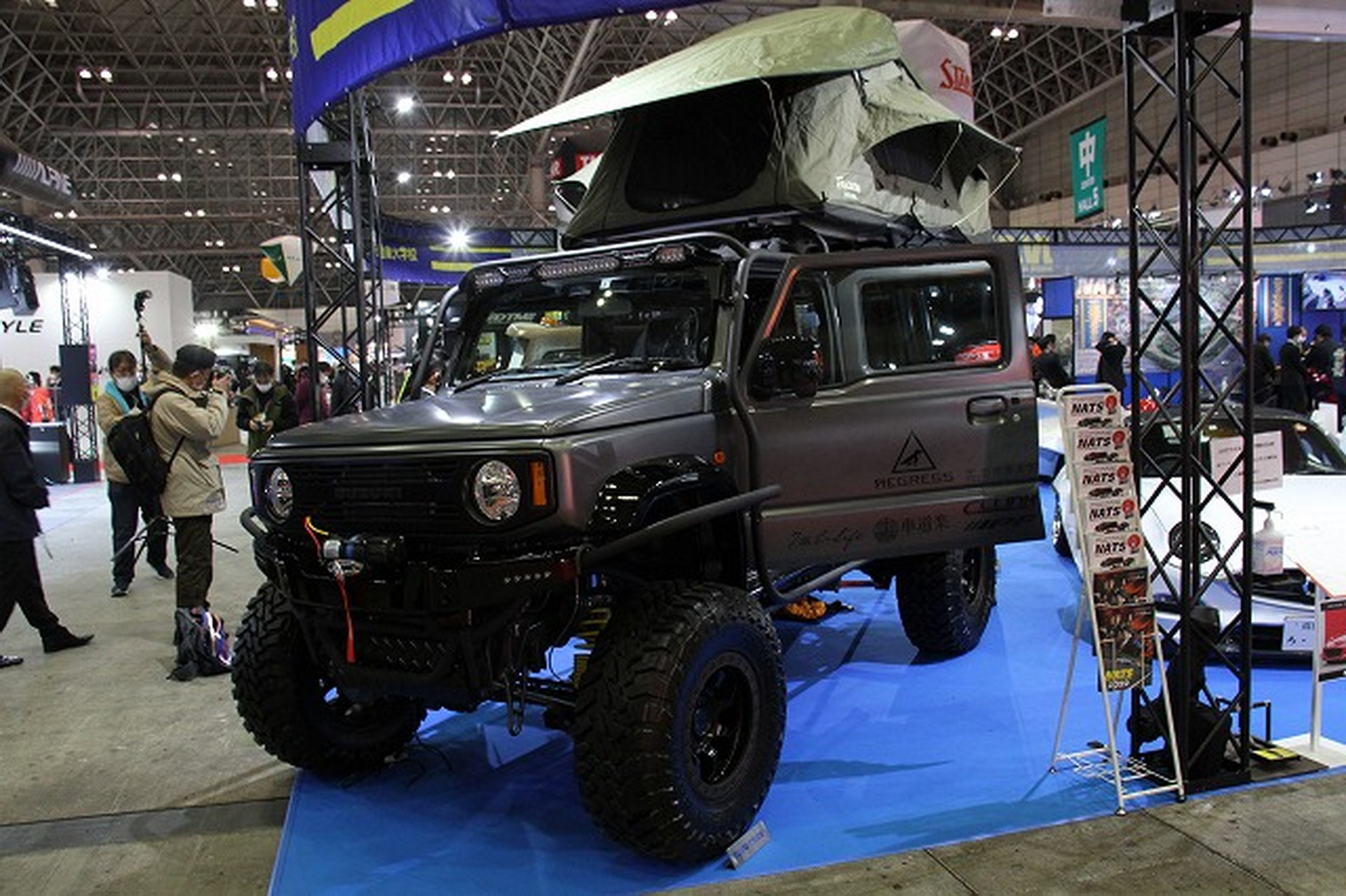 Japanese Students Built A Lifted Five-Door Suzuki Jimny Called “Mountain God”