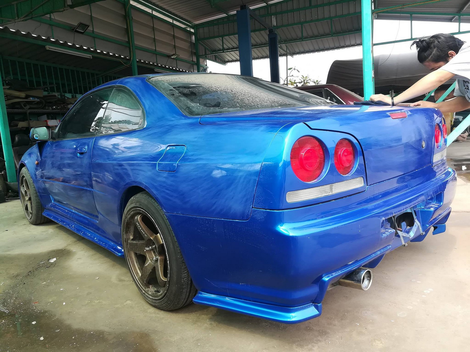 Here’s Your $10k Nissan GT-R R34 Replica From Thailand Based On A Rover 200 Coupé