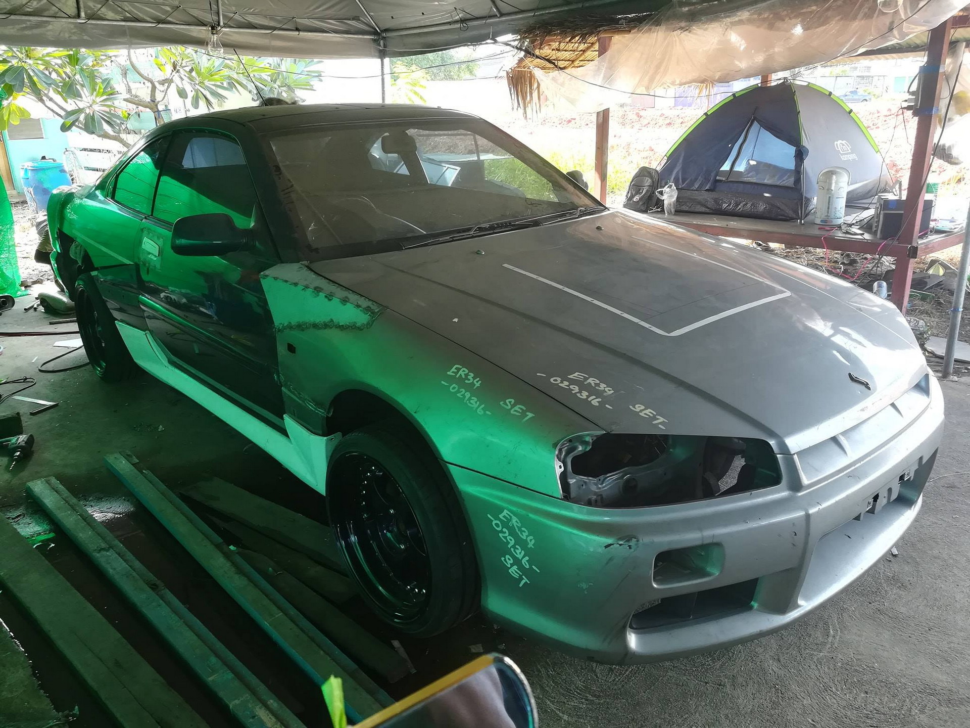Here’s Your $10k Nissan GT-R R34 Replica From Thailand Based On A Rover 200 Coupé
