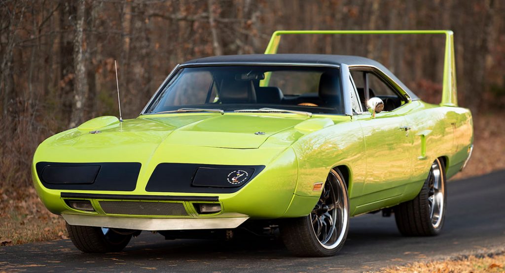  This Plymouth Superbird Replica Is Powered By A Mighty Hellcat Engine