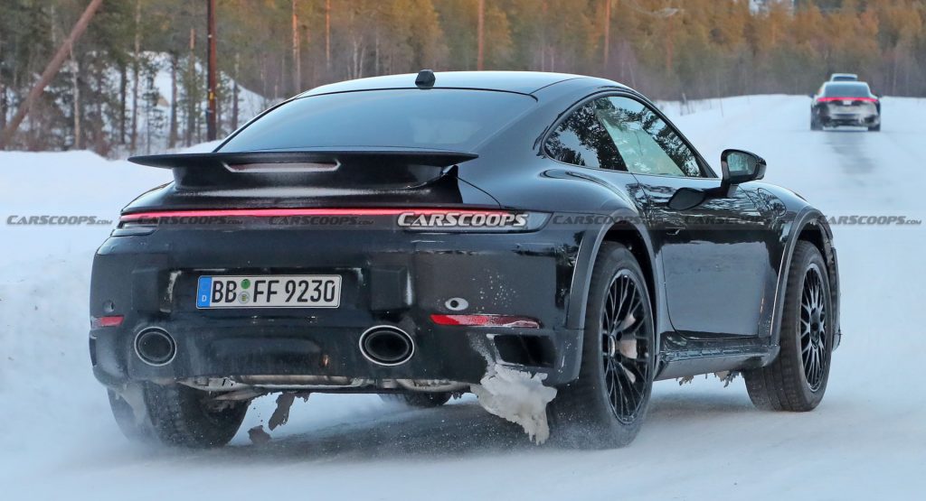  Porsche 911 Safari Strips Down In The Snow, Reveals Fixed Wing