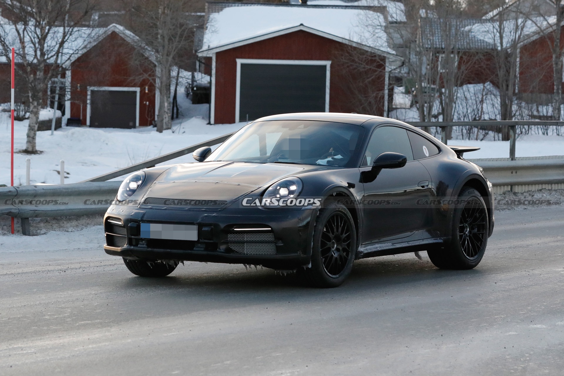 Porsche 911 Safari Strips Down In The Snow, Reveals Fixed Wing