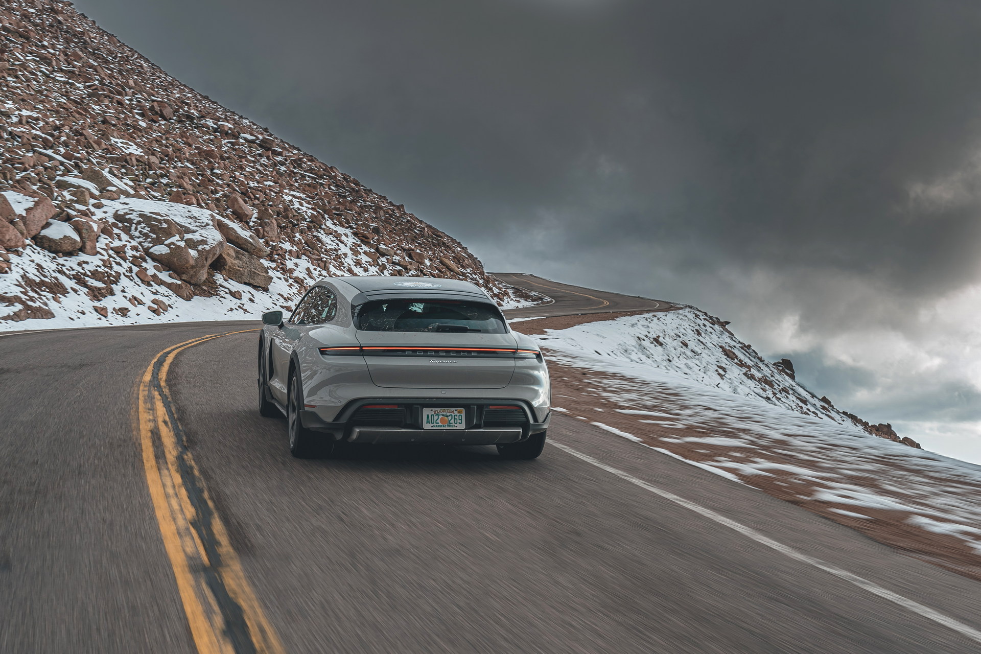 Porsche Breaks The World Record For The Greatest Altitude Change Ever Achieved By An EV