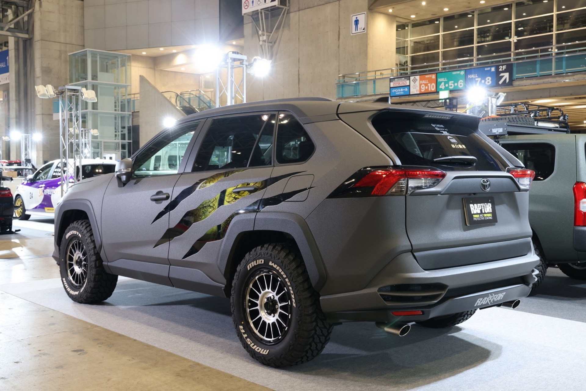 The Raptor Japan Is No Ford, But A Demo Toyota RAV4 With A Protective Coating